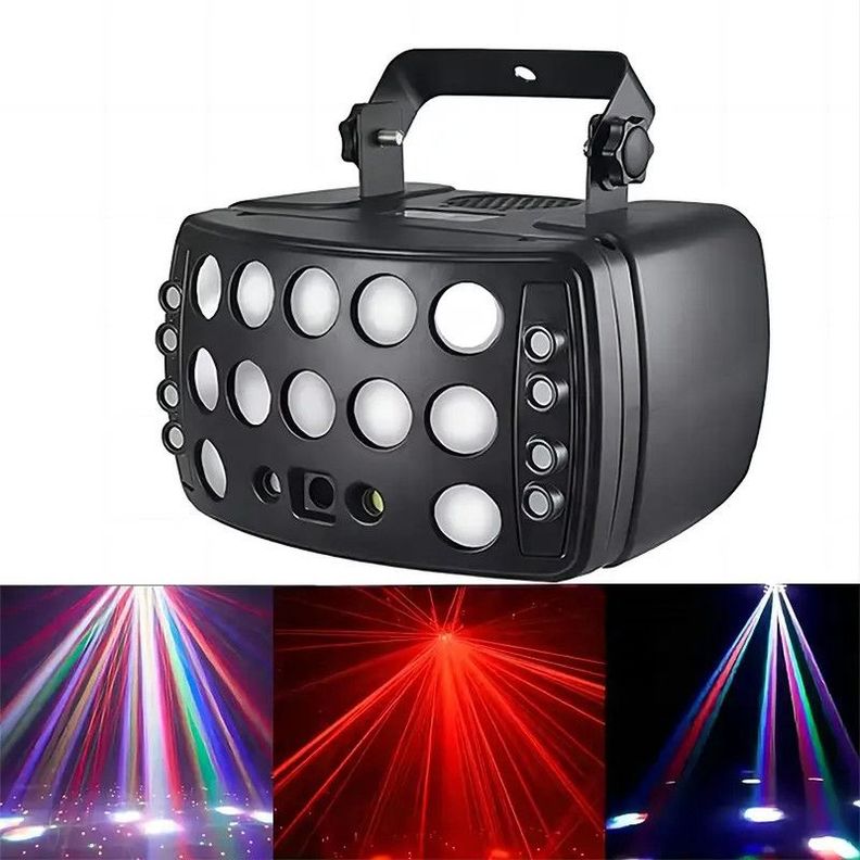 Luz Escenario Discoteca 4 En 1 Club Baile Fiesta Jer -8