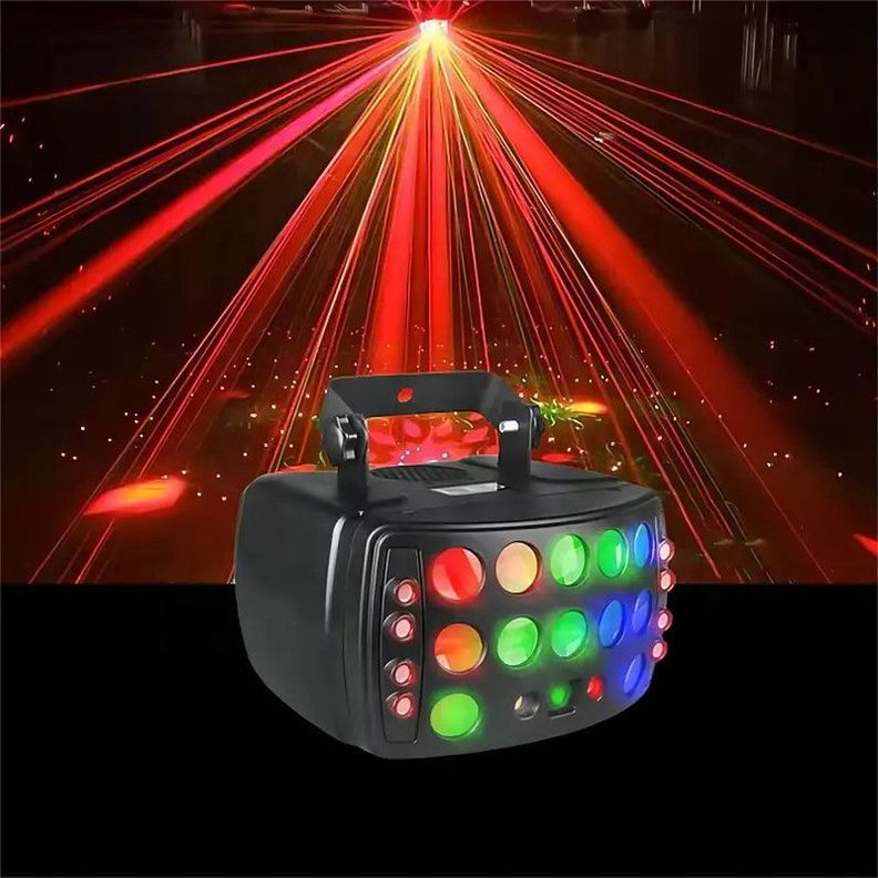 Luz Escenario Discoteca 4 En 1 Club Baile Fiesta Jer -9