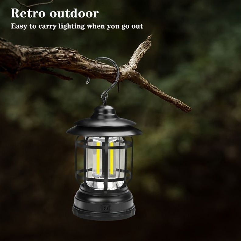Lámpara LED Queroseno Acampar AA USB Camping Exterior Rondon-6