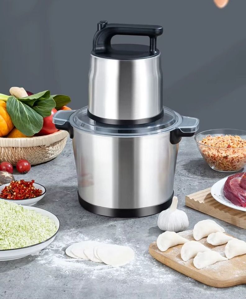 Procesador Alimentos Multiusos Picadora Acero Inoxidable Jhn-1