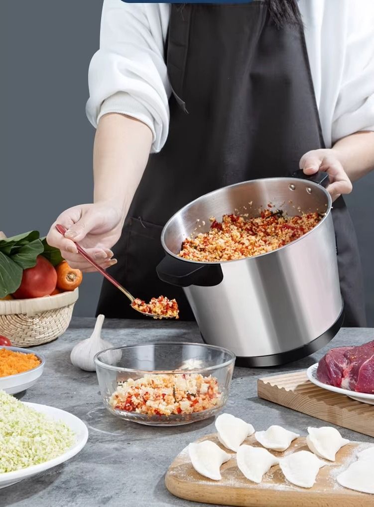 Procesador Alimentos Multiusos Picadora Acero Inoxidable Jhn-2