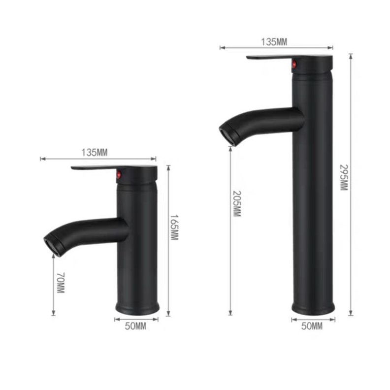 Grifo Baño Mezclador Agua fría Caliente Lavabo Rondon-6