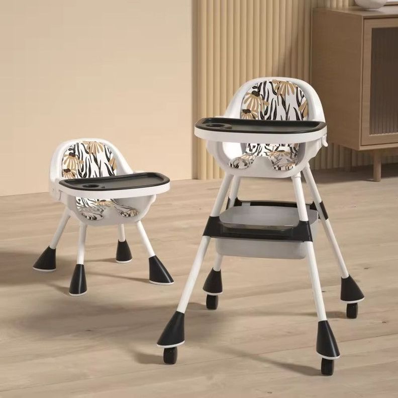 Silla Comer Bebé Altura Ajustable Respaldo Desmontable Jer-7
