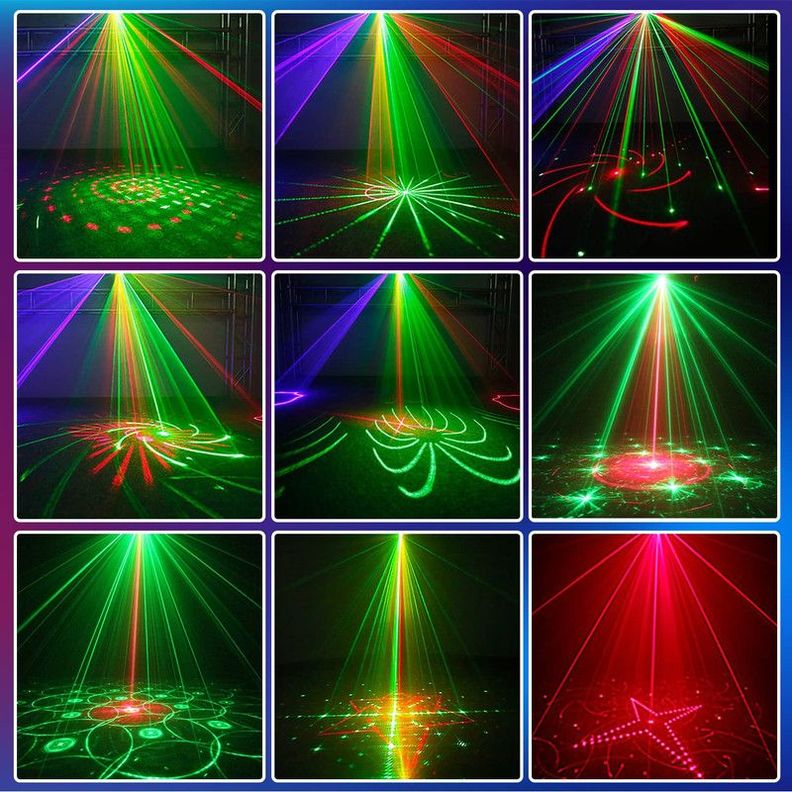 Luces Discoteca Iluminacion Led Fiestas Rgb Dj Girar Rondon-3