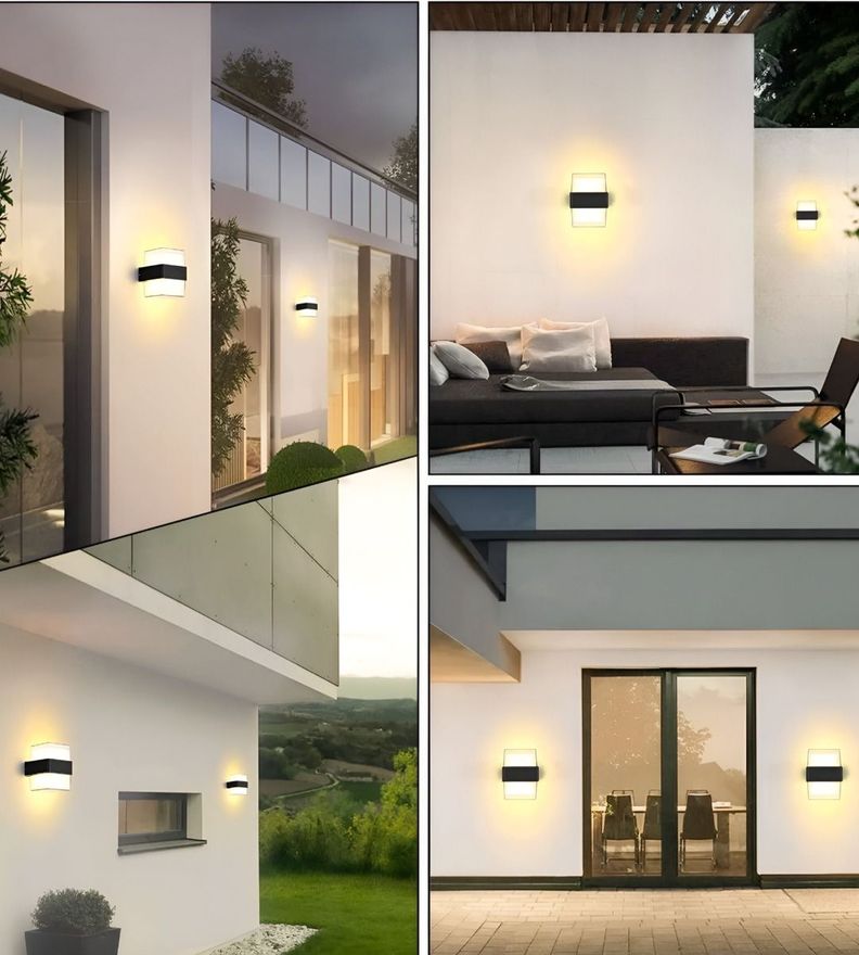 Aplique LED Decorativo Pared Luz Cálida Diseño Moderno Jhn-4
