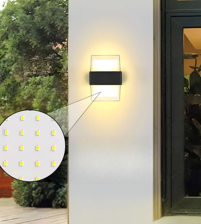 Aplique LED Decorativo Pared Luz Cálida Diseño Moderno Jhn-8