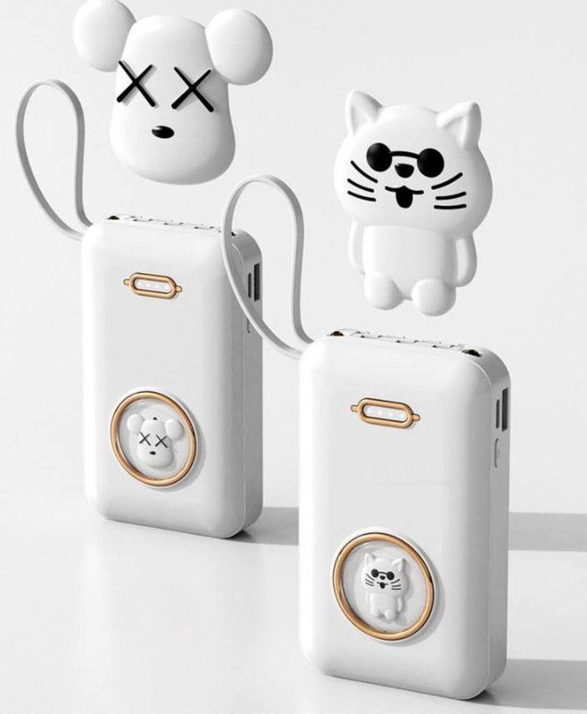 Cargador Power Bank 20000 mAh Cartoon Portatil USB Lau-1