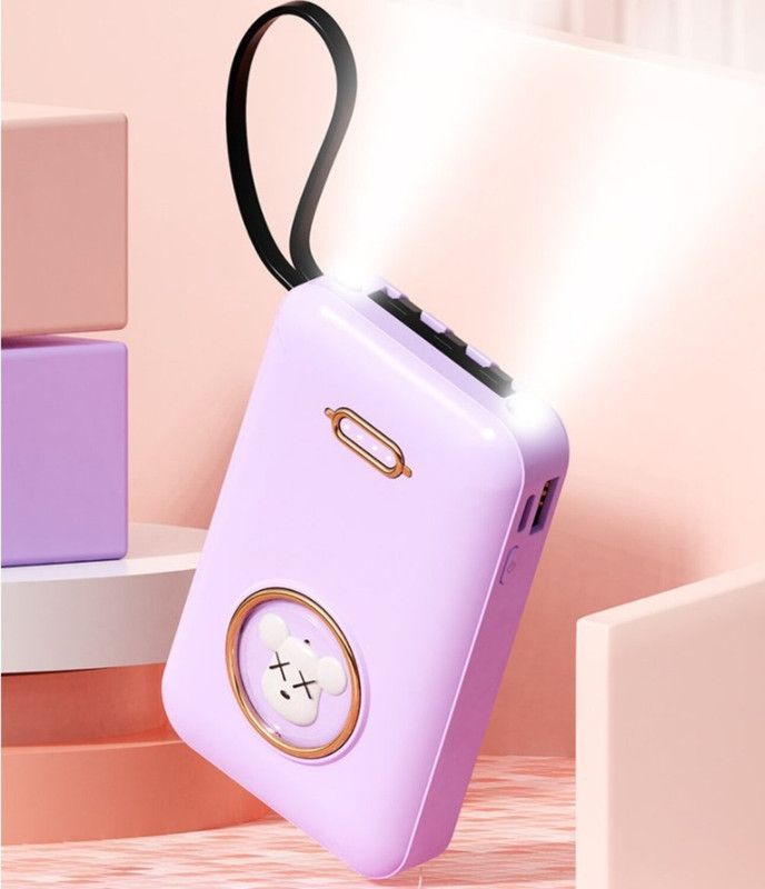 Cargador Power Bank 20000 mAh Cartoon Portatil USB Lau-5