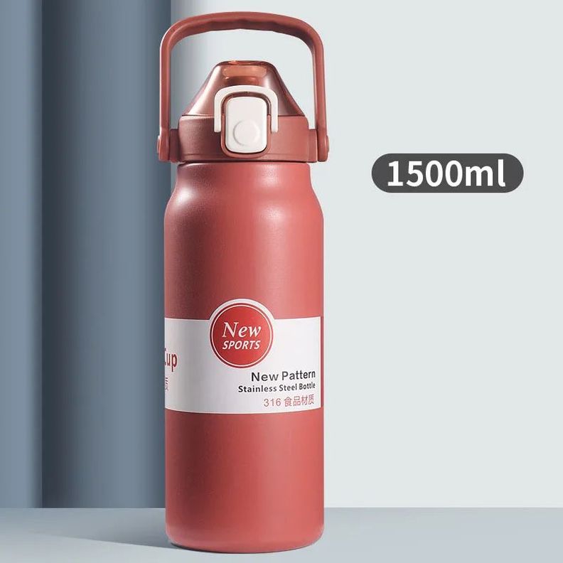 Botella Agua Bebe Niño Deporte Adecuada Portatil Rondon-7