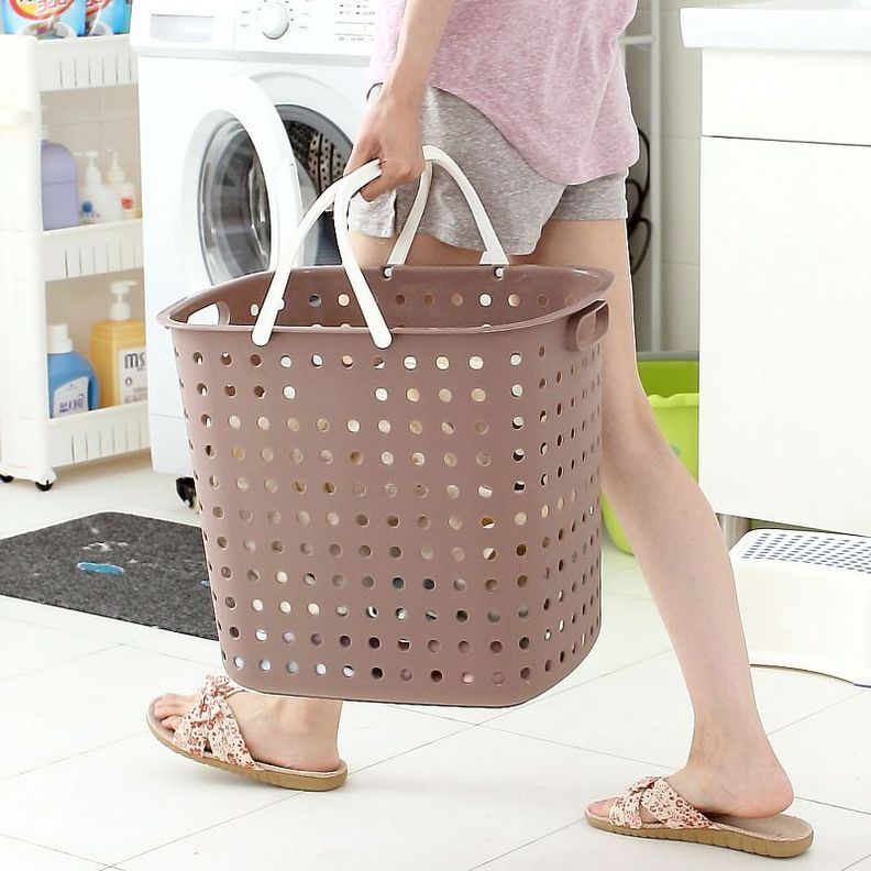 Cesta Colada Ruedas Estante Baño Extraíble Rondon-2