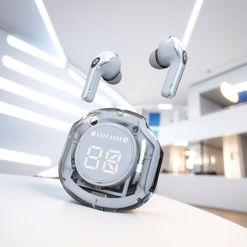Auriculares Inalámbricos T8 con Bluetooth Pantalla Led Lau-2