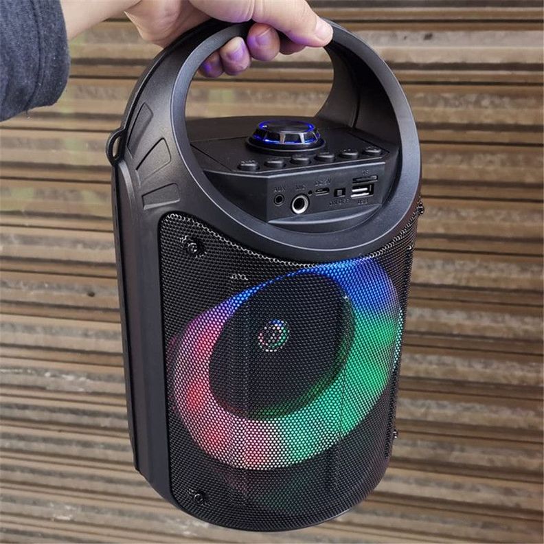 Parlante Portatil Bluetooth Inalámbrico Karaoke Rondon-1