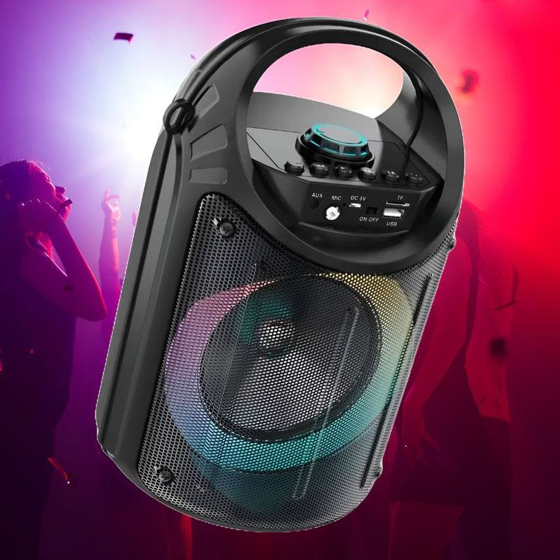 Parlante Portatil Bluetooth Inalámbrico Karaoke Rondon-8
