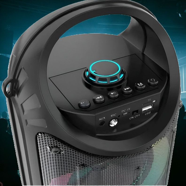 Parlante Portatil Bluetooth Inalámbrico Karaoke Rondon-9