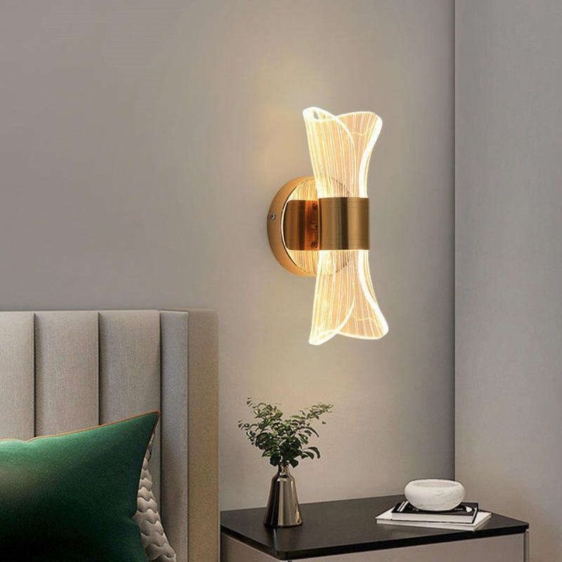 Aplique Pared Luz LED Interiores Exteriores Moderna Lau-4
