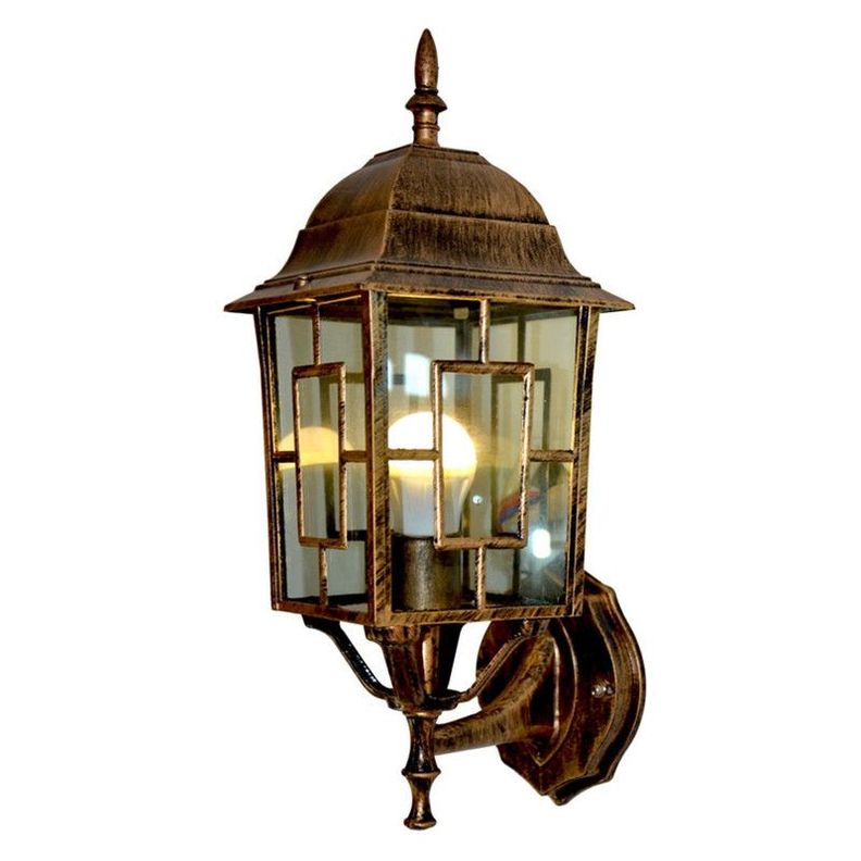 Aplique Pared Cristal Bohemio Europeo Impermeable Rondon-1