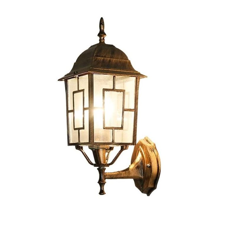 Aplique Pared Cristal Bohemio Europeo Impermeable Rondon-0