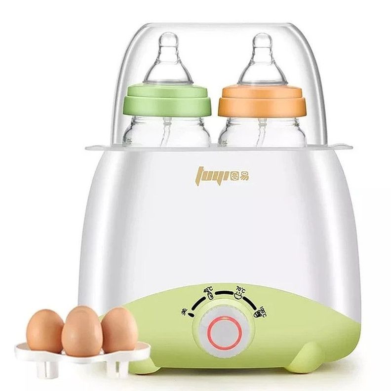Calienta Mema Mamadera Doble Esterilizador Comida Rondon-1