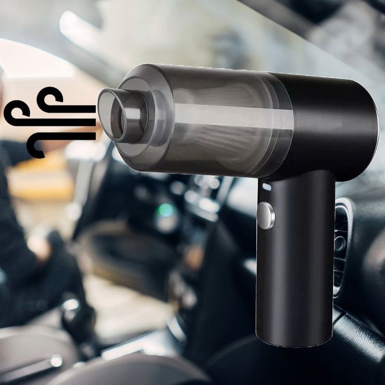 Mini Aspiradora Portatil Inalambricos Autos Recargable Lau-4