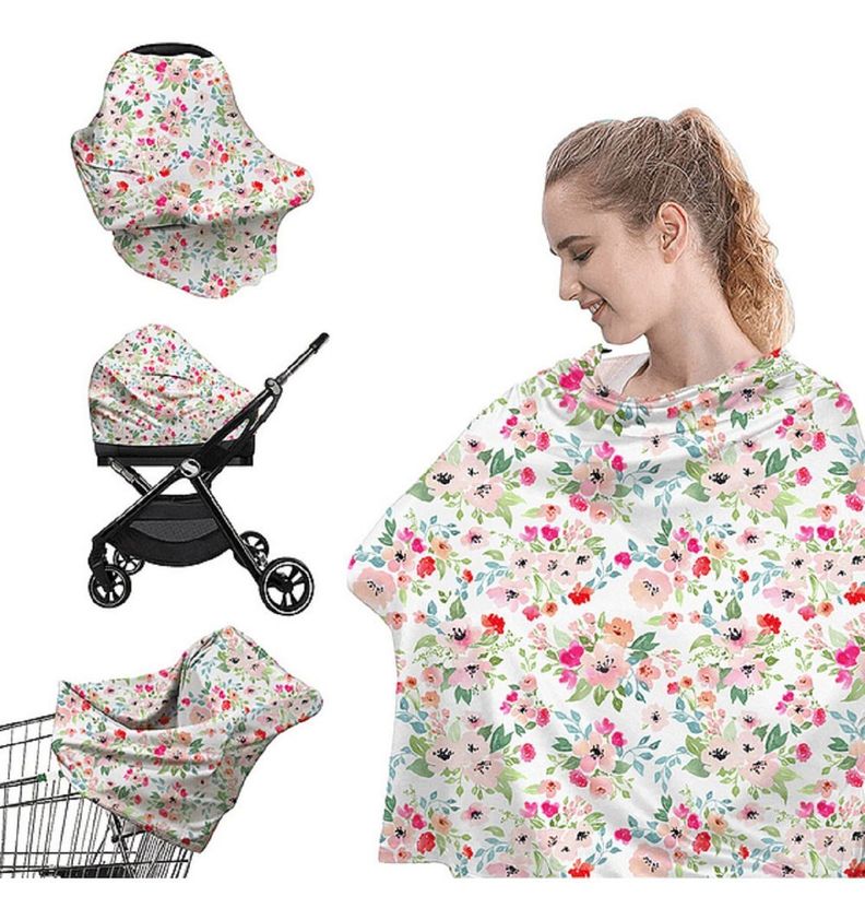 Funda Multifuncional Ajustable Carrito Lactancia  Bebe Lau-1