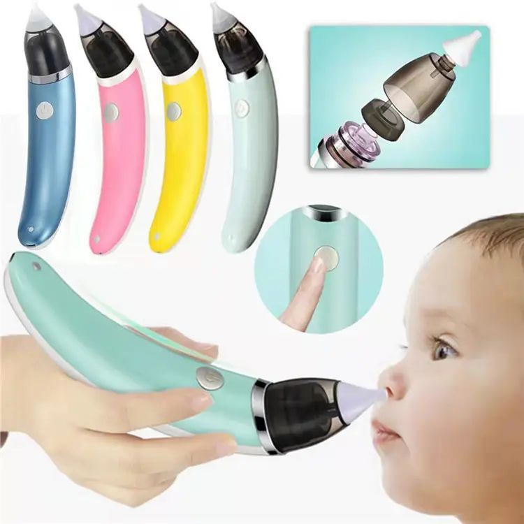 Aspirador Nasal Bebés Limpiador Eléctrica Nariz Rondon-3
