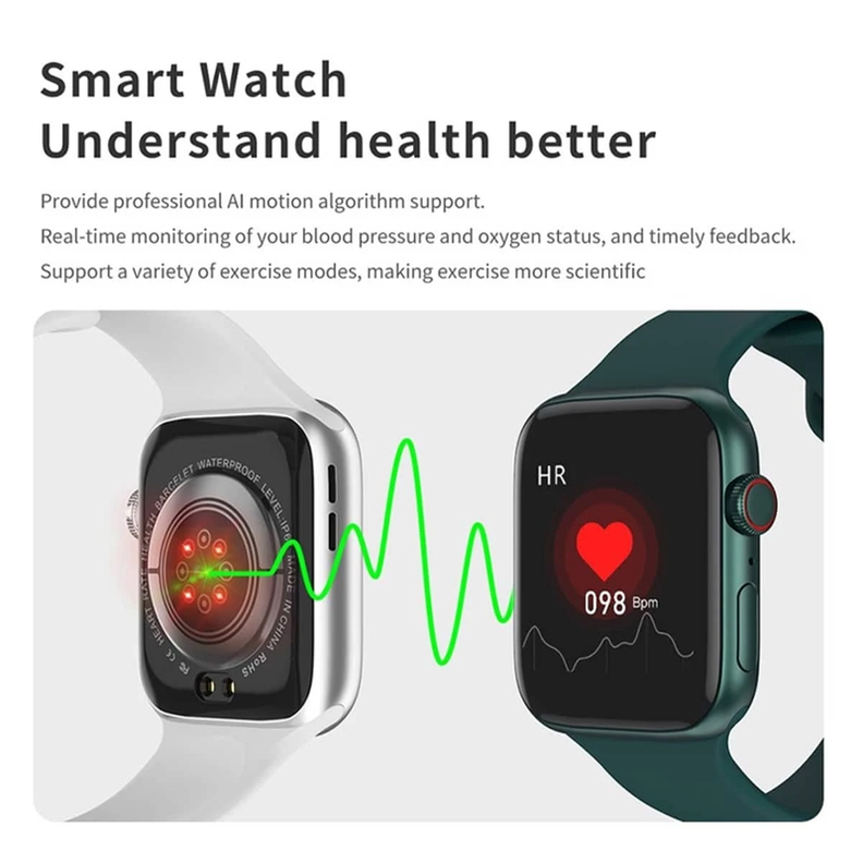
Reloj Inteligente Unisex Deportivo Bluetooth Llamada Rondon-7