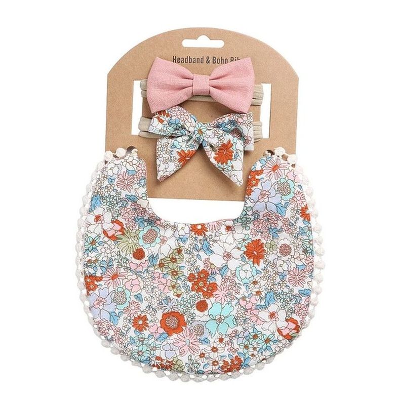 BABERO + COLA BEBE VESTUARIO BANDANA SUAVE ABSORBENTE JER-3