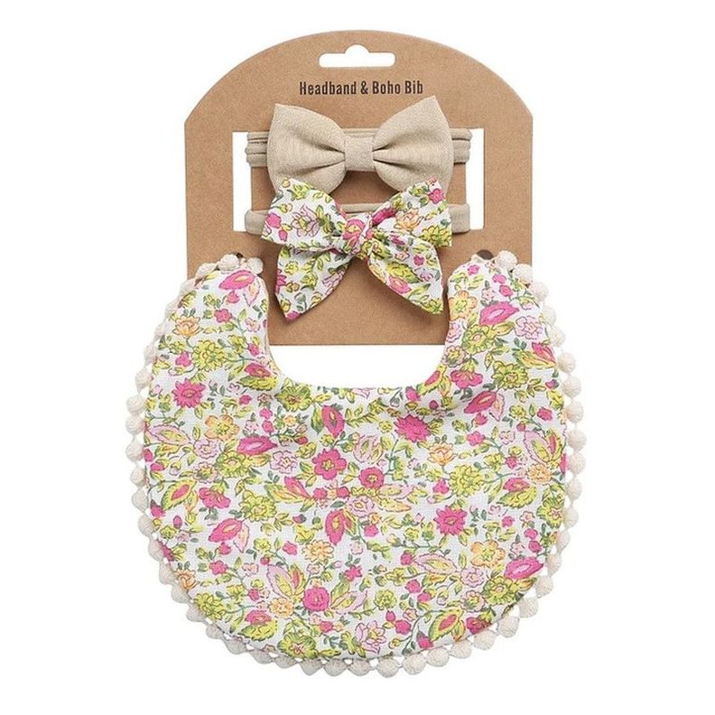 BABERO + COLA BEBE VESTUARIO BANDANA SUAVE ABSORBENTE JER-7