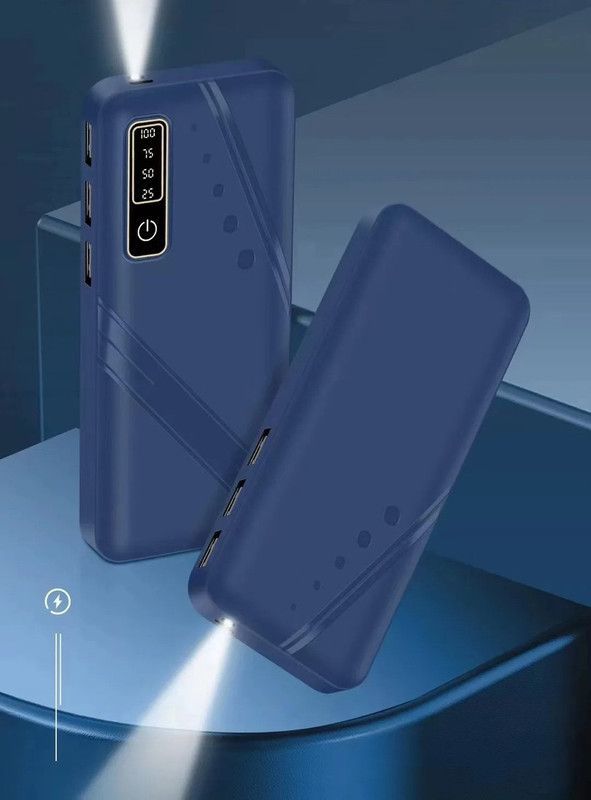 Power Bank 30000 mAH Linterna LED Cargador Portatil Lau-2