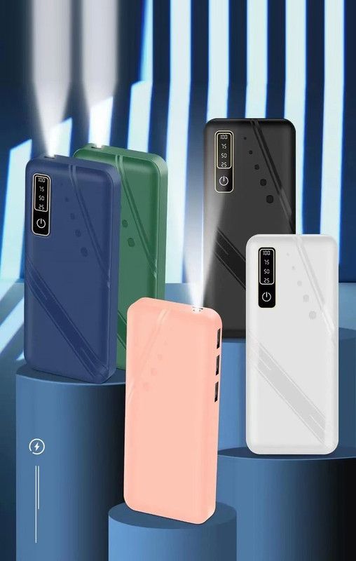 Power Bank 30000 mAH Linterna LED Cargador Portatil Lau-4