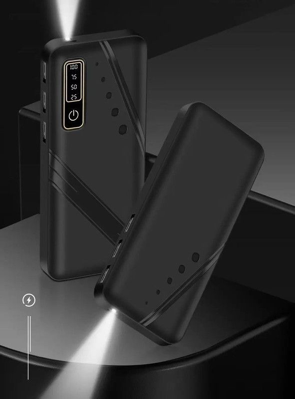 Power Bank 30000 mAH Linterna LED Cargador Portatil Lau-6