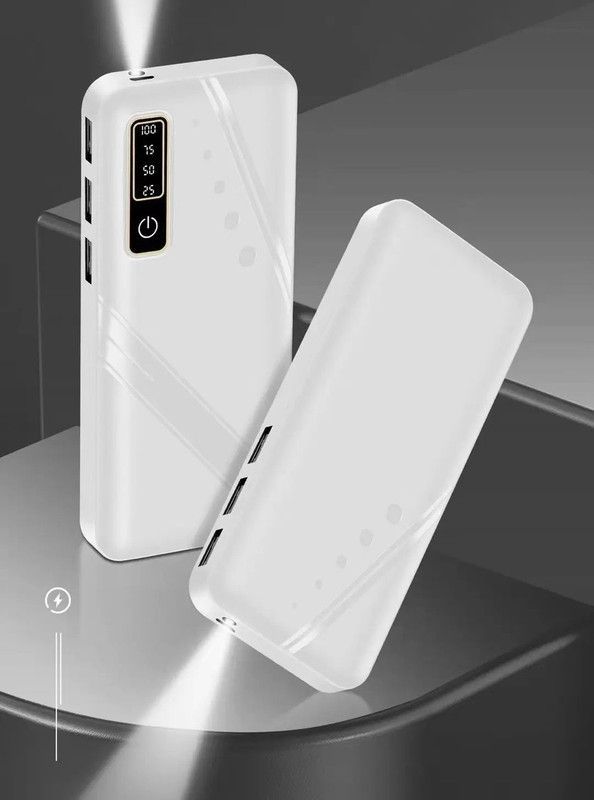 Power Bank 30000 mAH Linterna LED Cargador Portatil Lau-7