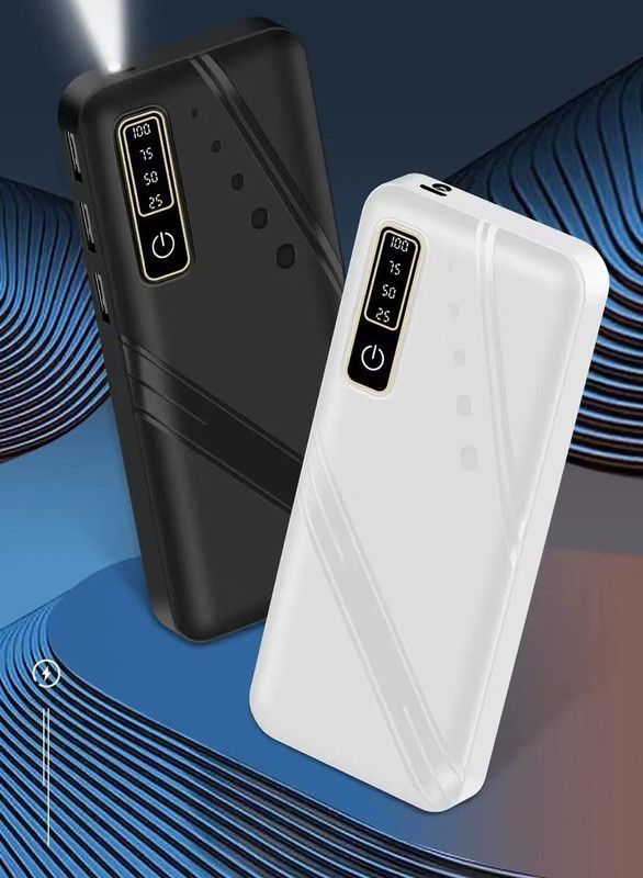 Power Bank 30000 mAH Linterna LED Cargador Portatil Lau-8