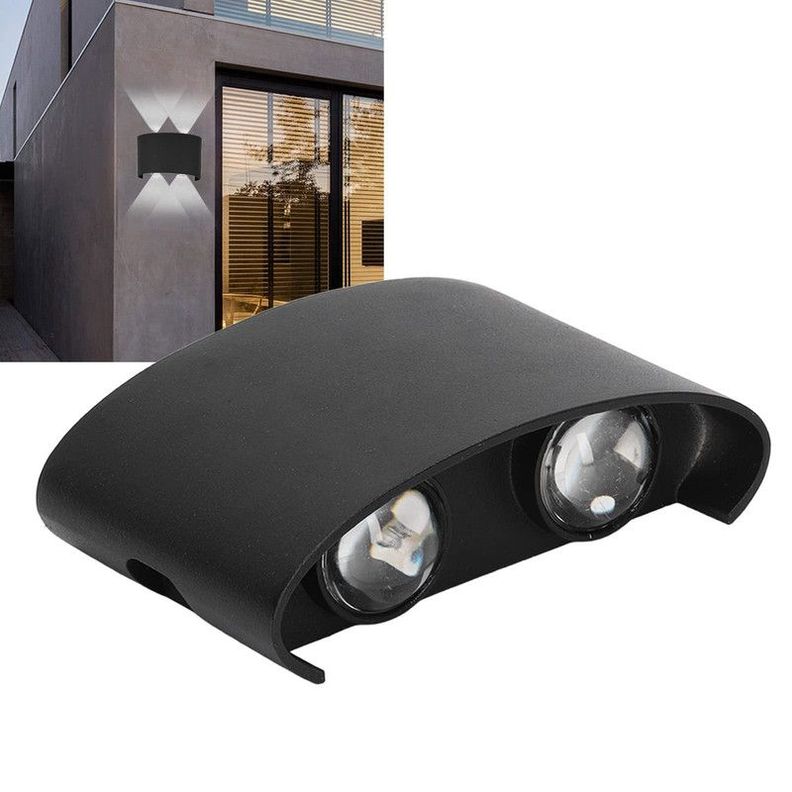 Aplique Pared LED Moderna Decoracion Interior Exterior Lau-2