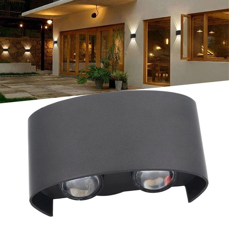 Aplique Pared LED Moderna Decoracion Interior Exterior Lau-3