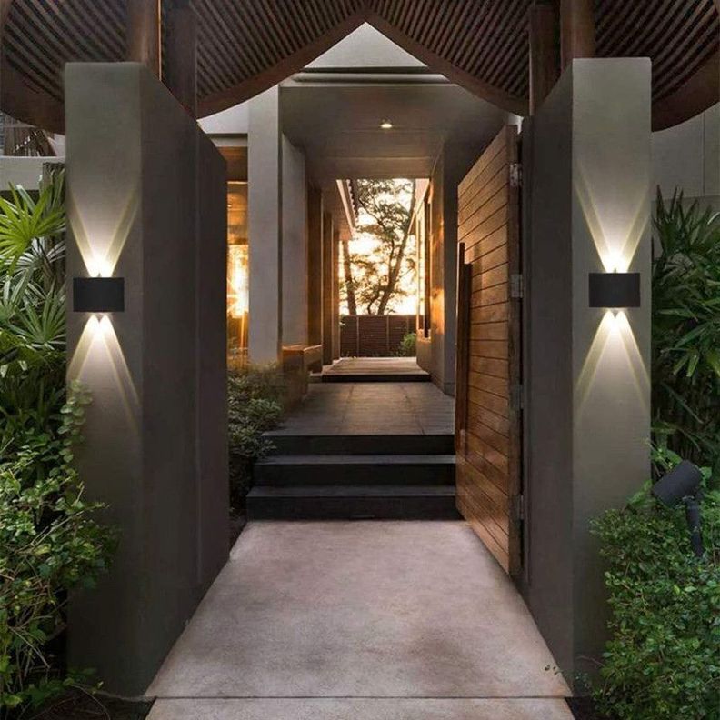 Aplique Pared LED Moderna Decoracion Interior Exterior Lau-4