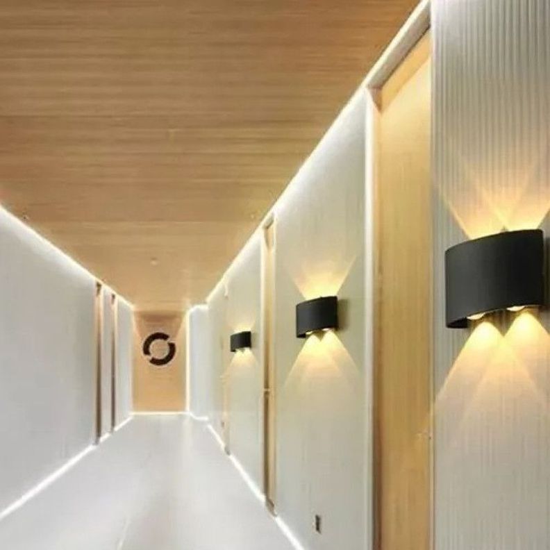 Aplique Pared LED Moderna Decoracion Interior Exterior Lau-5