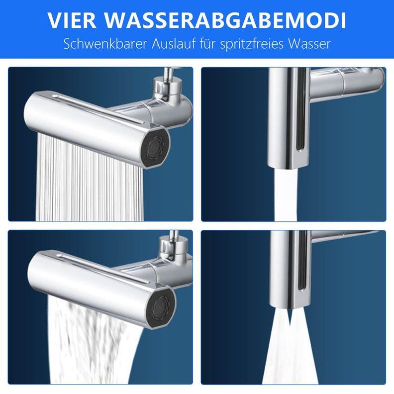Extensor Grifo Cocina Multifuncional Cascada Practico Rondon-7
