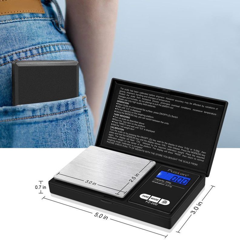 Báscula Cocina Portátil Pantalla LCD Digital Tara Rondon-7