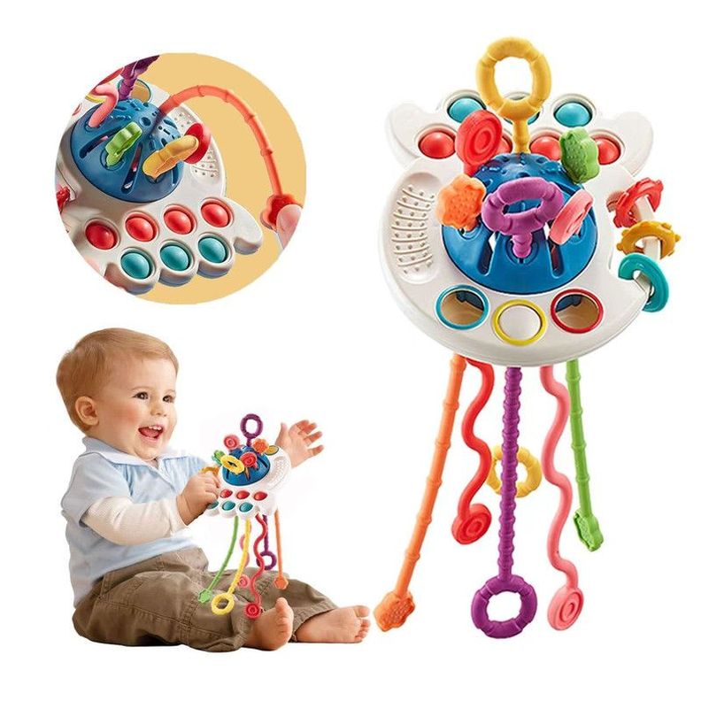 Juego Juguete Bebe Cuerda actraccion Habilidad Juego Rondon-0