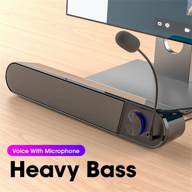 Barra Sonido Computador subwoofer Bluetooth Rondon-2