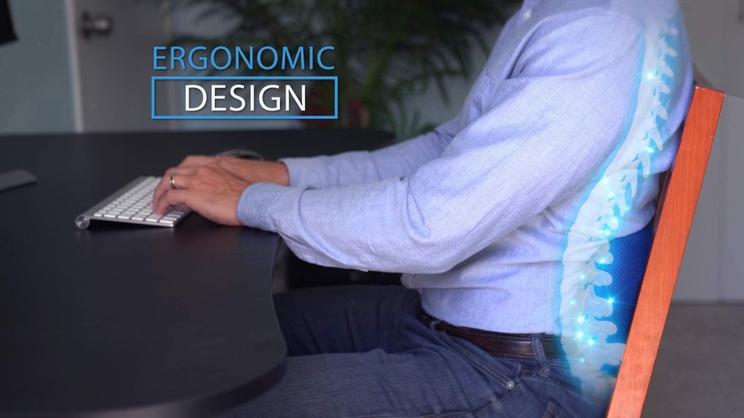 Almohada Lumbar Apoyo Espalda Diseño Ergonómico Rondon-1