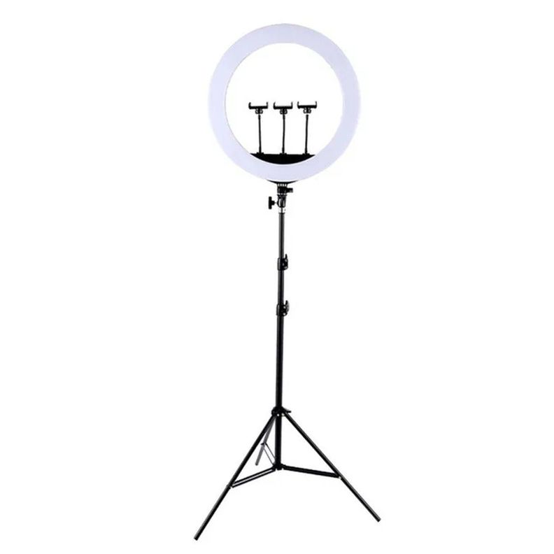 Iluminador Aro Anillo Luz Led Profesional Estructura Jer-0