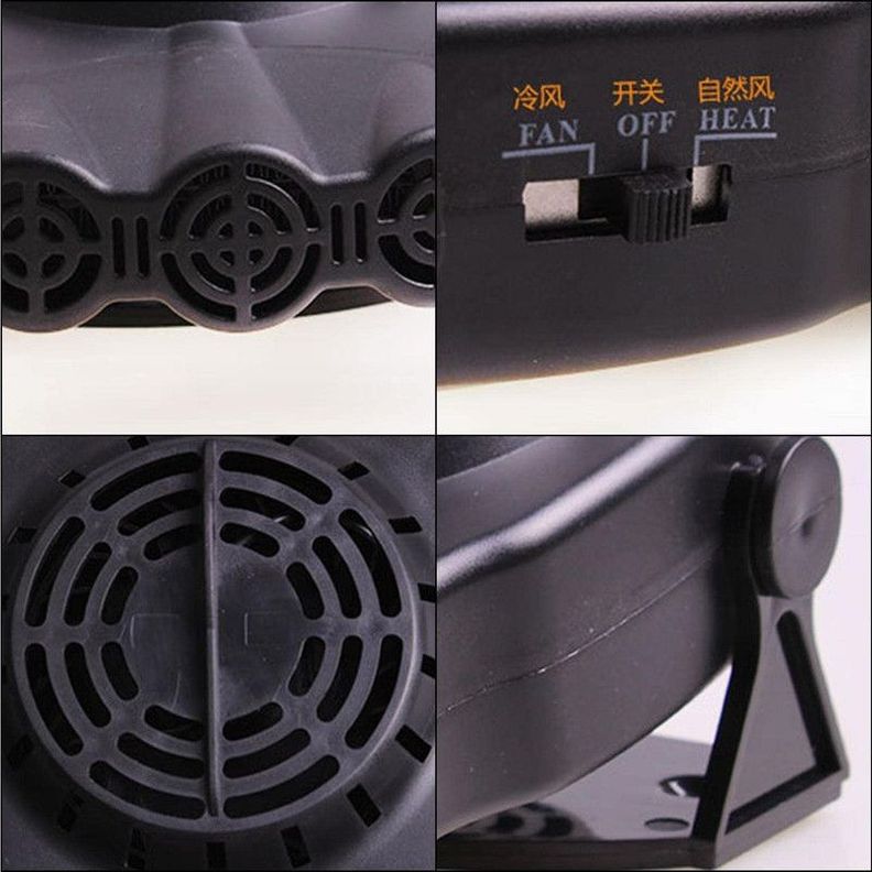 Calefactor Portatil Ventilador Caliente Giratorio 360 Lau
-2