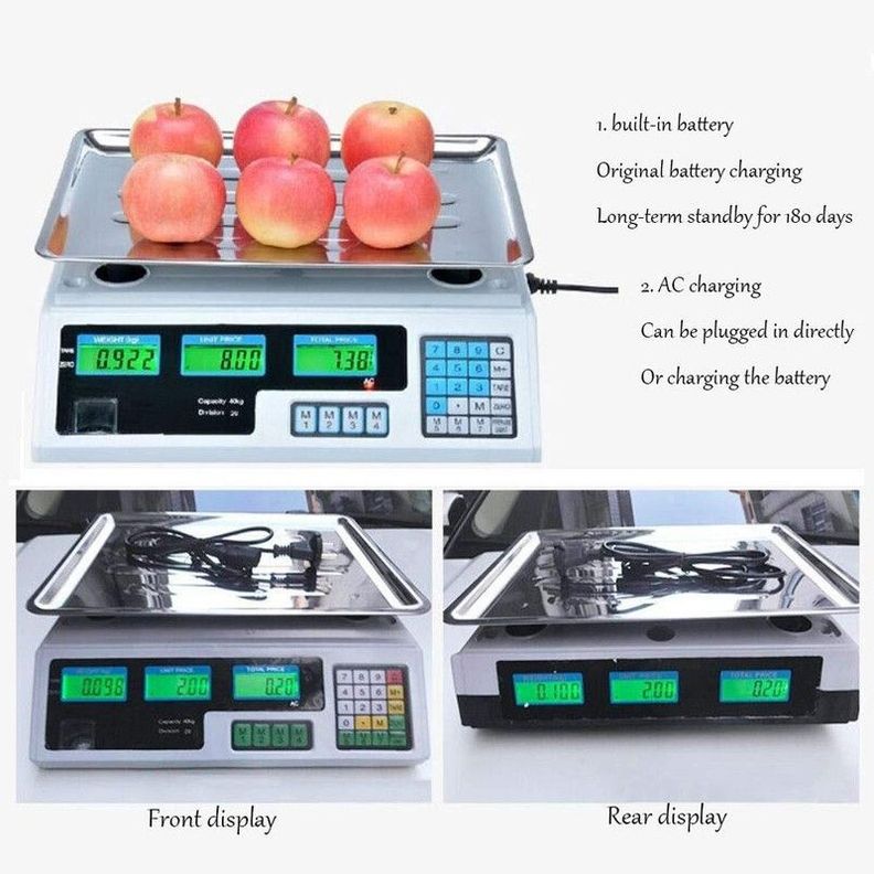Báscula Cocina Digital Electrónico Precio Informática Rondon-2