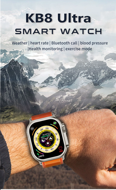 Reloj Inteligente Ultra Carga inalámbrica Smartwatch Rondon-1
