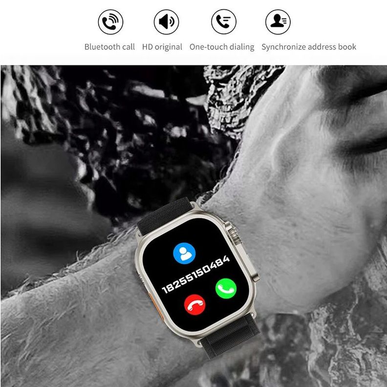 Reloj Inteligente Ultra Carga inalámbrica Smartwatch Rondon-9