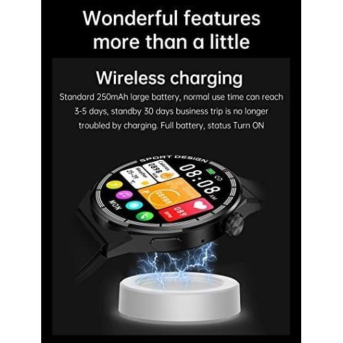 
Reloj Inteligente Unisex Bluetooth Ritmo Cardíaco Rondon-2