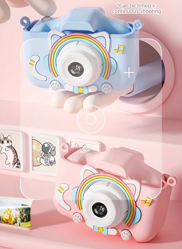 Camara Digital Fotos Videos Portátil Ligera Moderna Niñs Lau-7