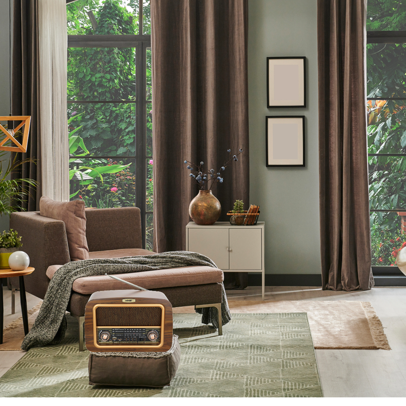 Parlante Radio Vintage Bluetooth Retro Audio Lau-3